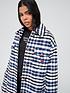  image of tommy-jeans-check-coat-multi