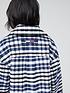  image of tommy-jeans-check-coat-multi