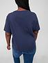  image of tommy-jeans-curve-essential-logo-t-shirt-ndash-blue