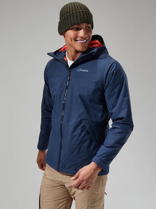 front image of berghaus-deluge-pro-20-insulated-jacket-blue
