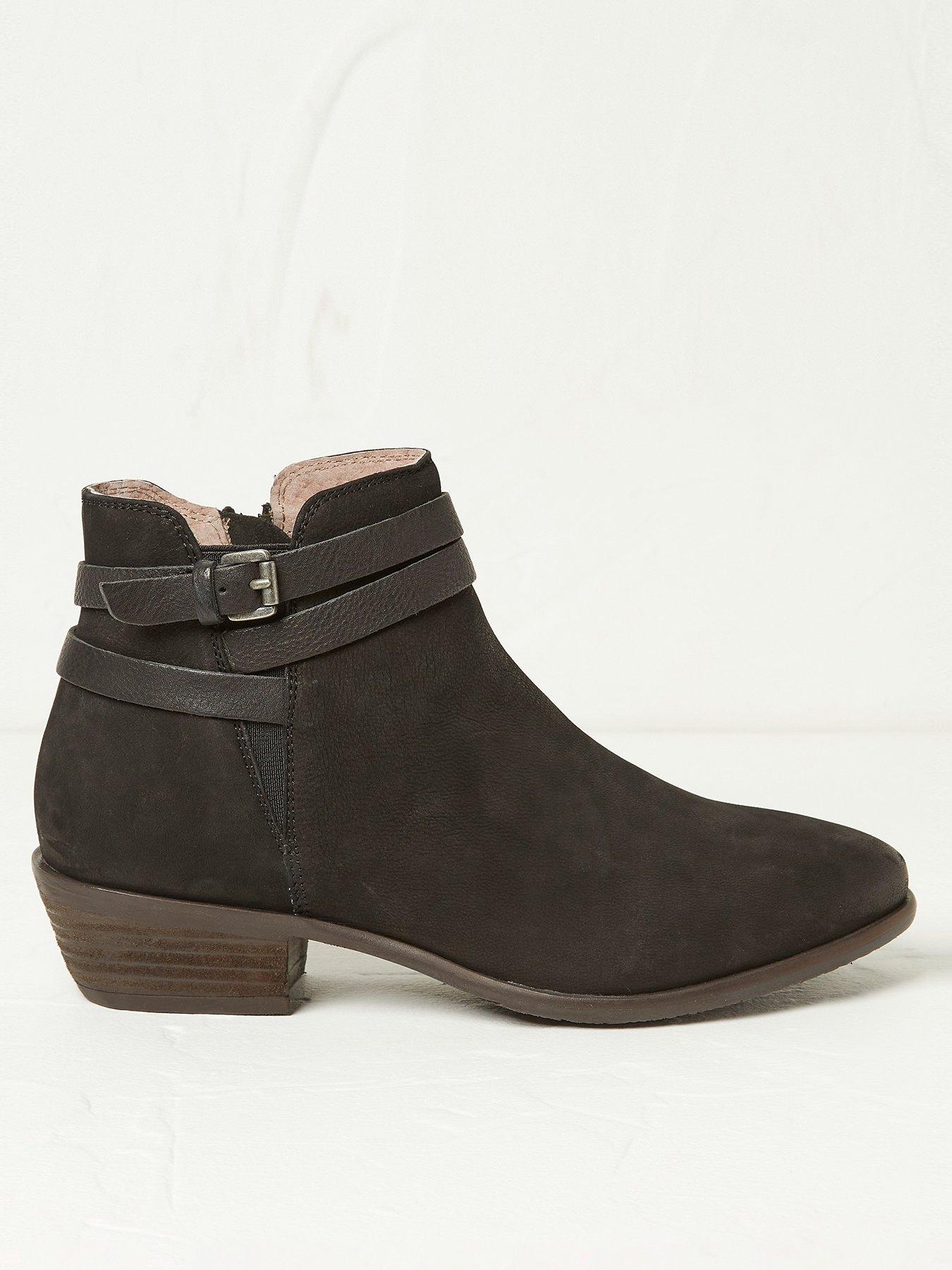 Fat face black deals ankle boots