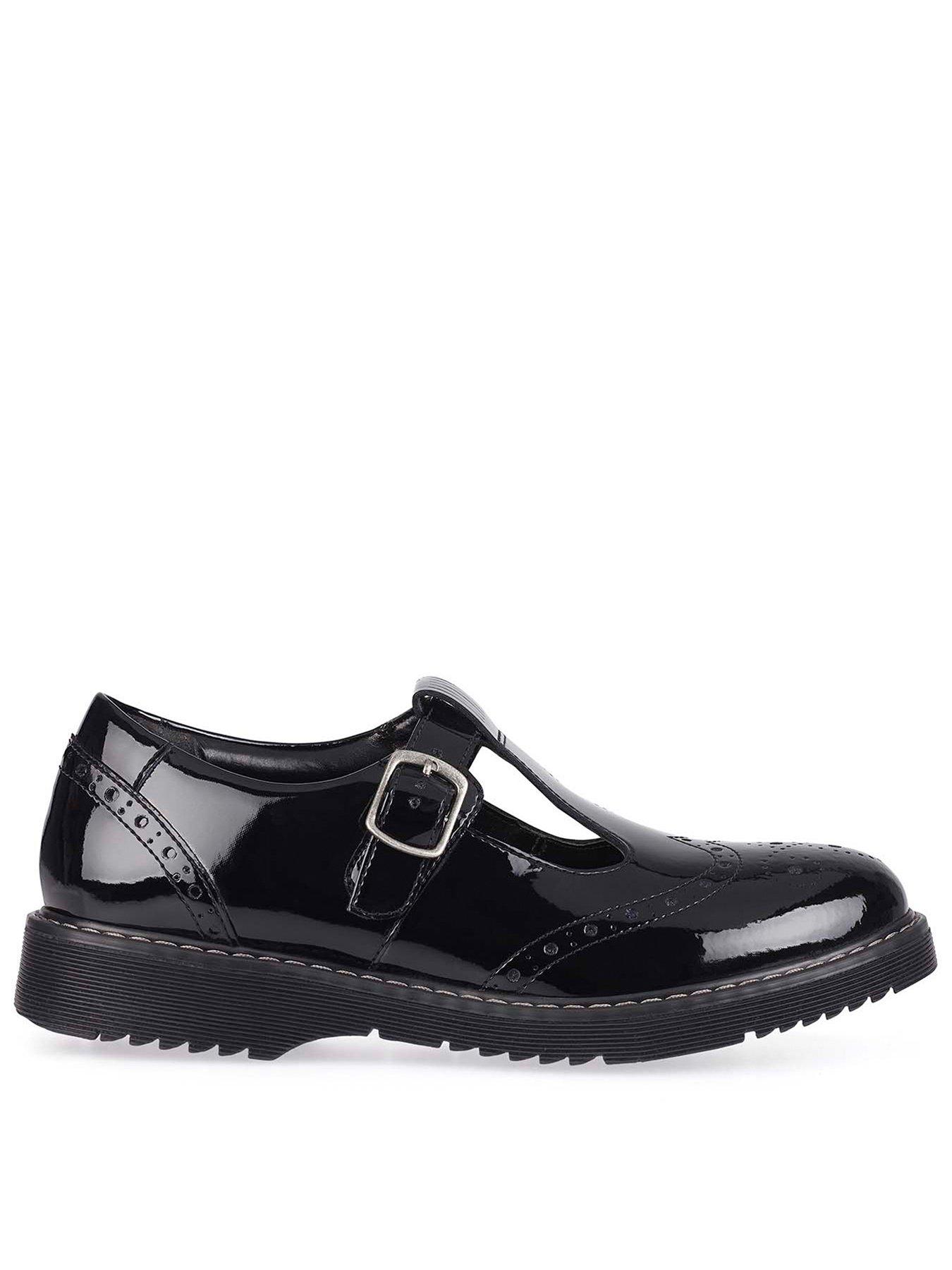 start-rite-imagine-girls-black-patent-leather-brogue-detail-chunky-school-shoes