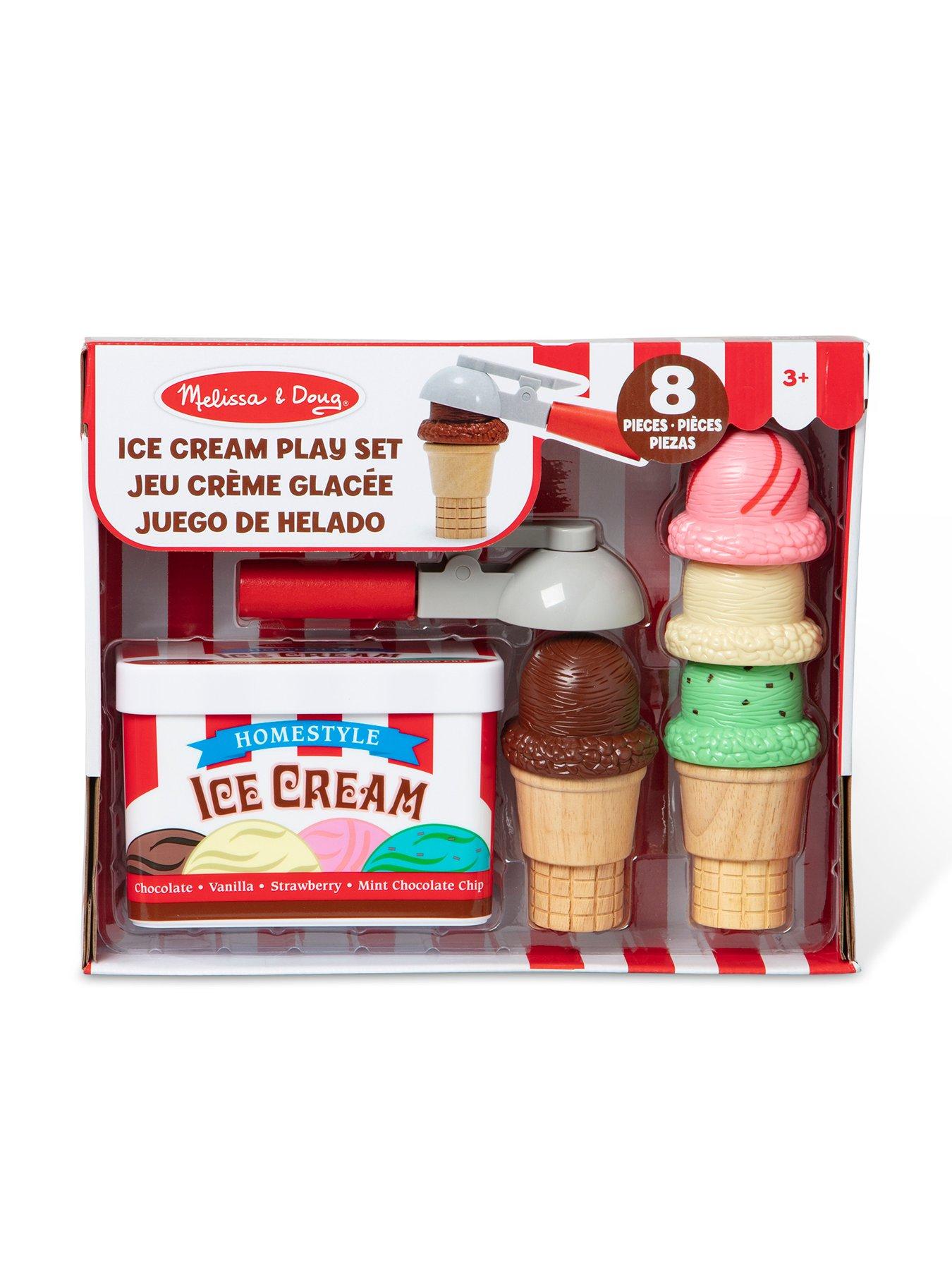 Image 2 of 6 of Melissa & Doug Scoop &amp; Stack Ice Cream Cone Playset