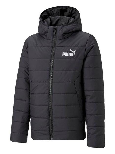 puma-unisex-essentials-hooded-padded-jacket-black