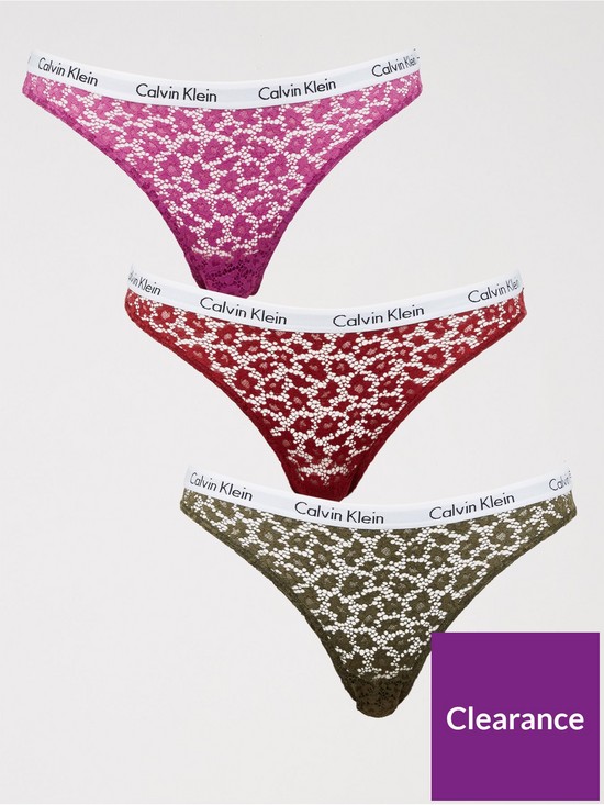 front image of calvin-klein-lace-brief-3-pack-multi