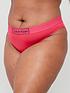  image of calvin-klein-plus-size-reimagined-heritage-brief-pink