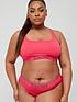  image of calvin-klein-plus-size-reimagined-heritage-brief-pink