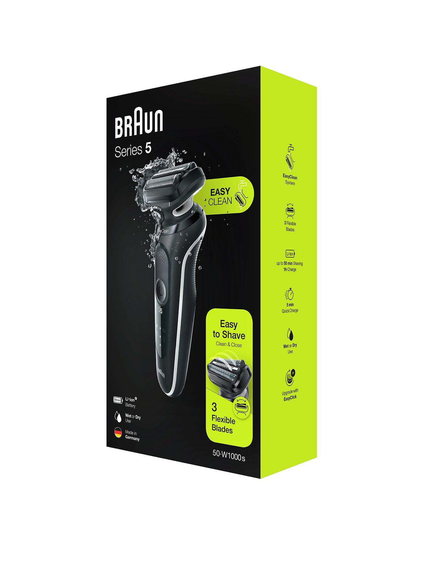 Compre Braun Series 3 Electric Shaver Razor Triple Foil Flexible