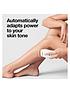  image of braun-silkmiddotexpert-pro-3-pl3233-womens-ipl-at-home-hair-removal-device-with-pouch-whitesilver