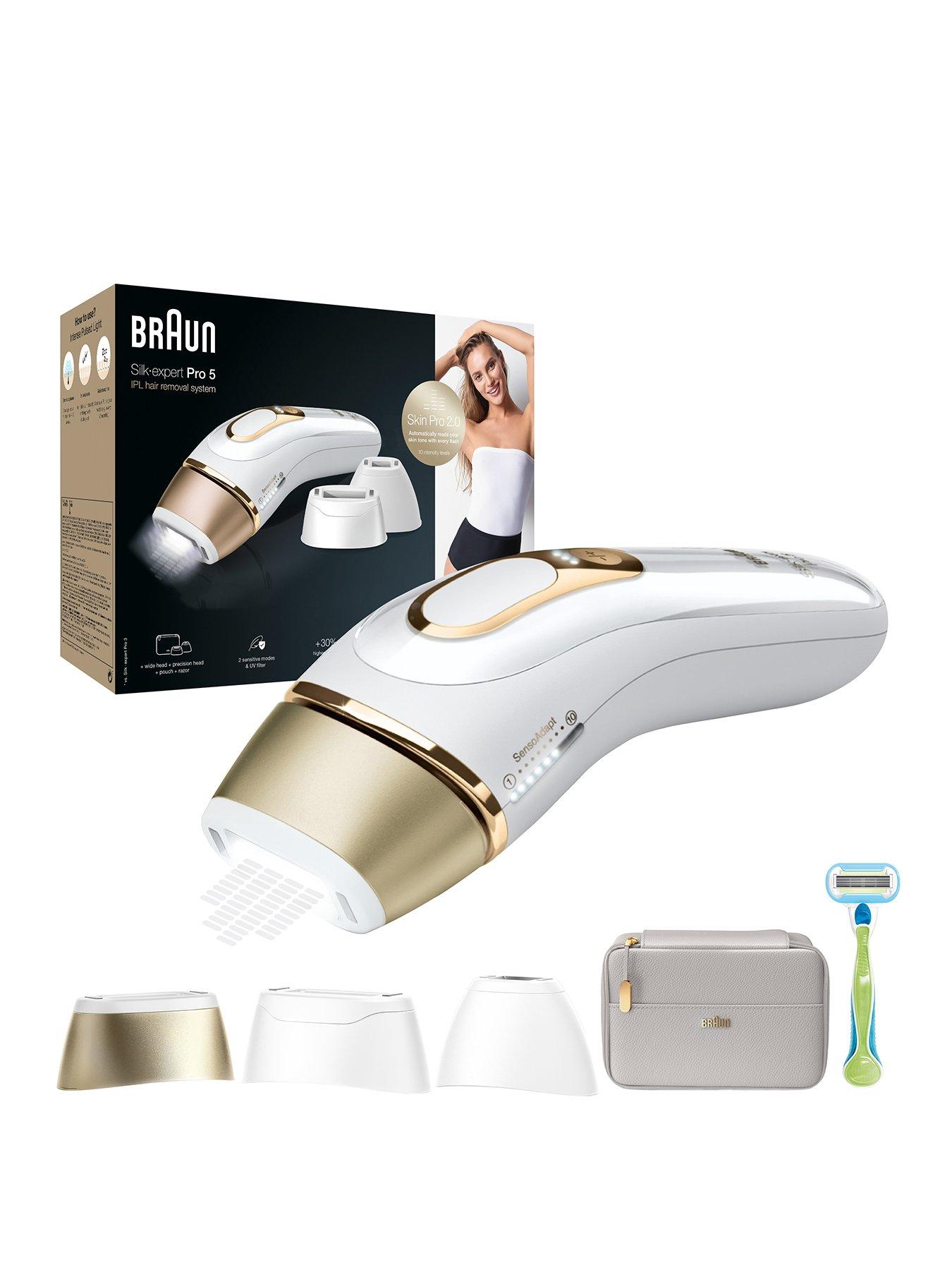 Braun IPL Silk-Expert Pro 5, At Home Hair Removal Device with