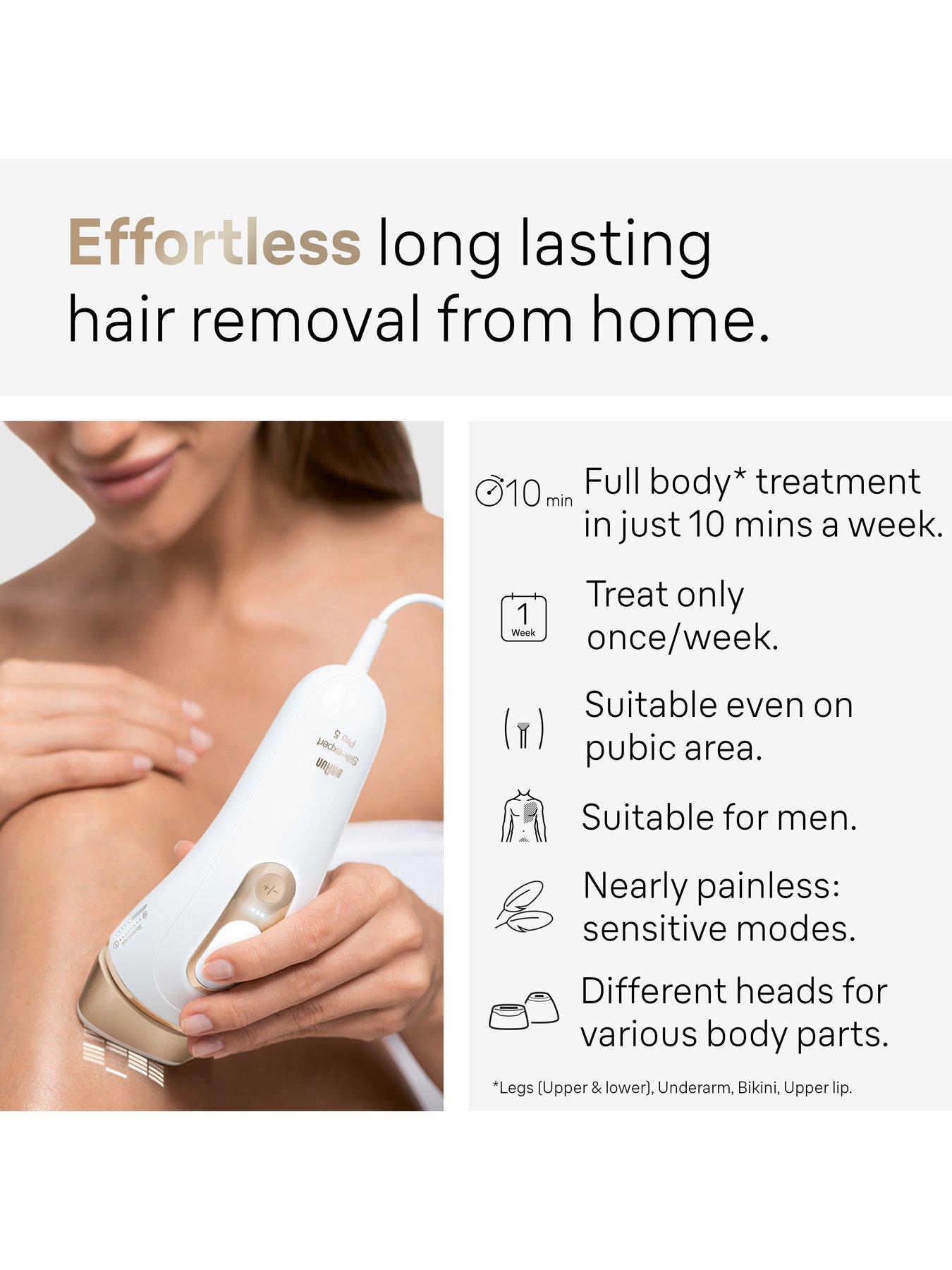  image of braun-ipl-silk-expert-pro-5-at-home-hair-removal-device-with-pouch-pl5257--nbspwhitegold