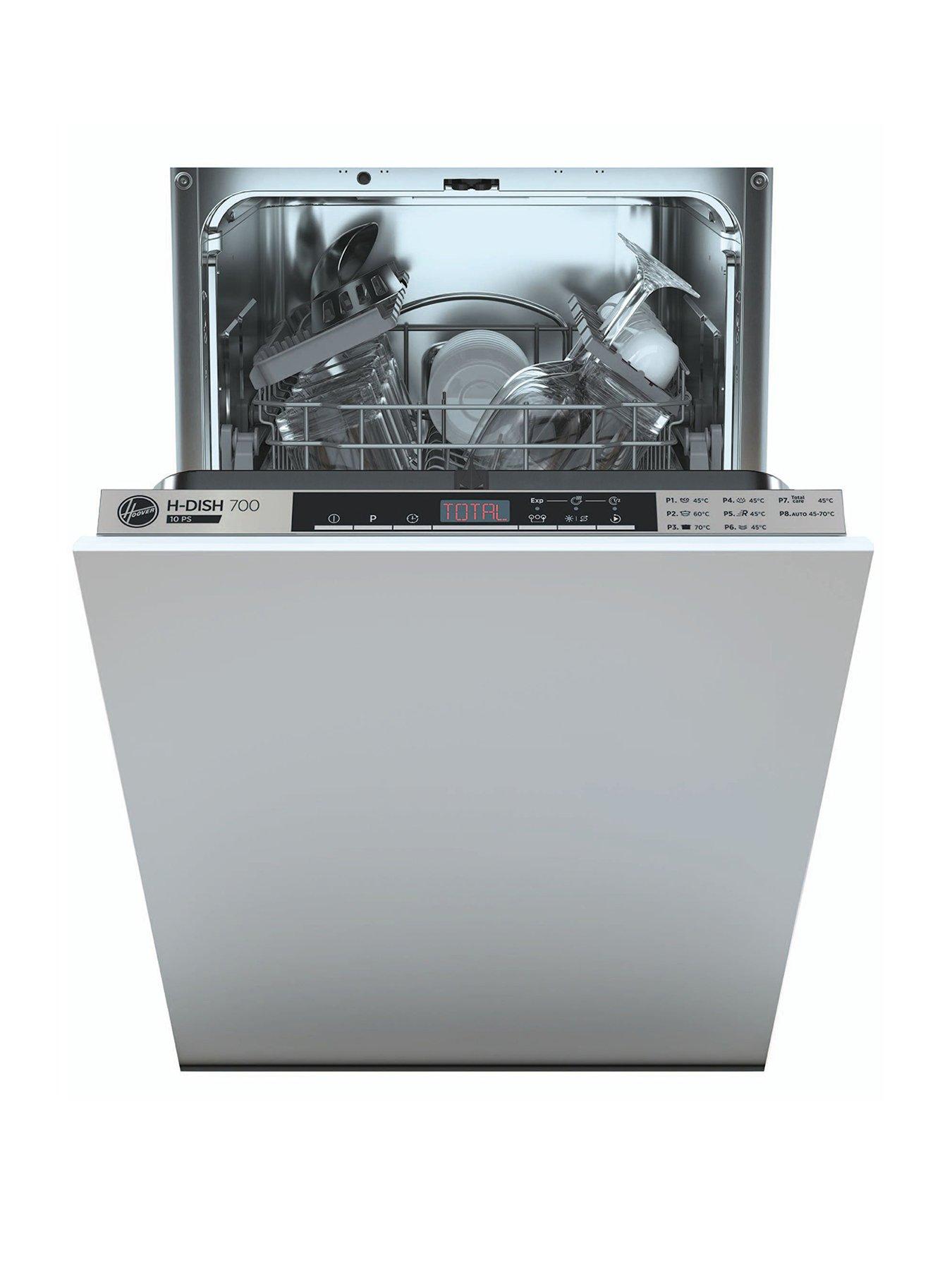 Slimline integrated 2024 dishwasher 45cm