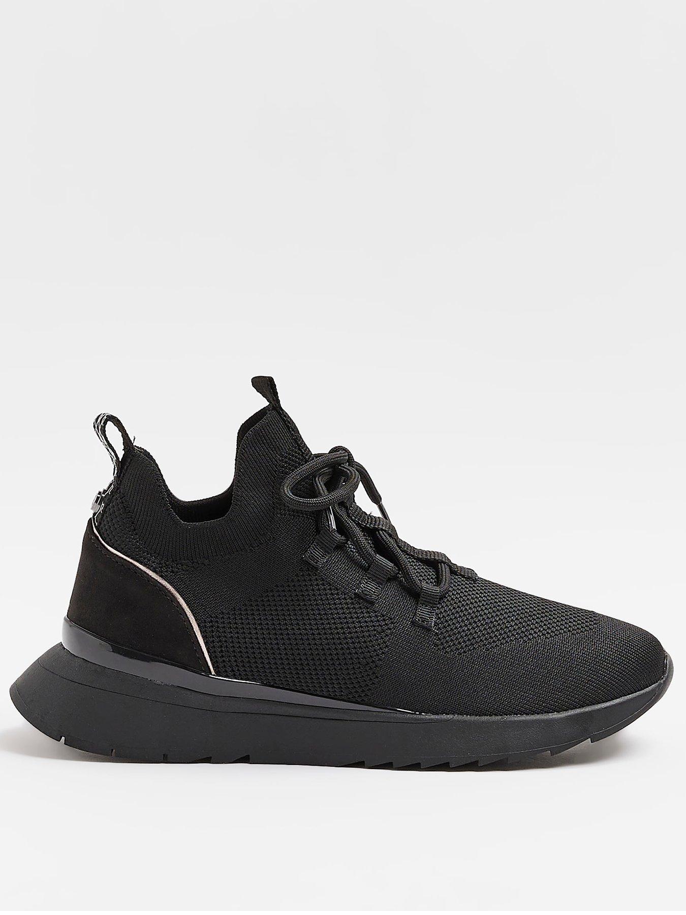 nike all black womens trainers