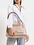  image of river-island-pocket-front-chain-slouch-bag-pink