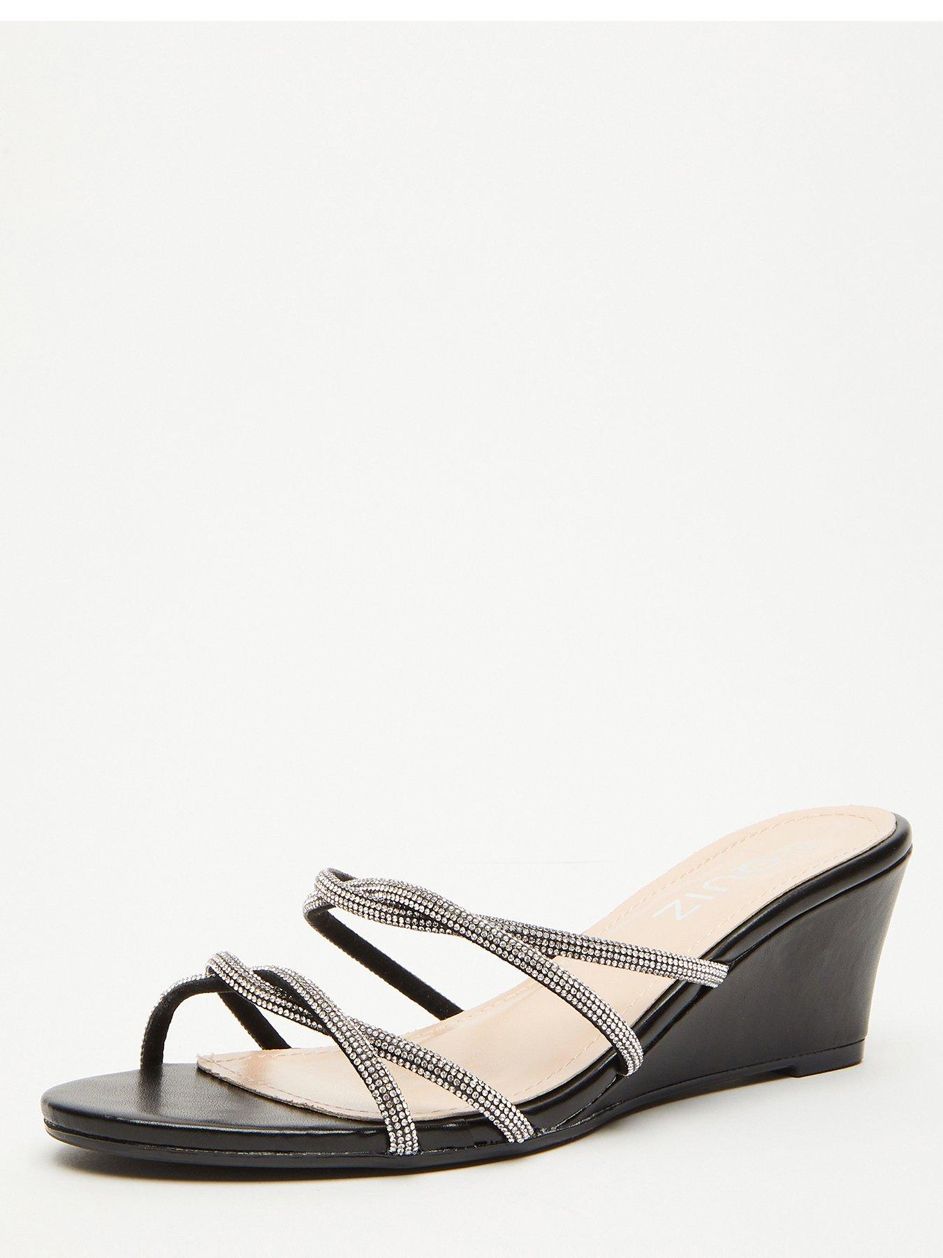 Quiz clearance wedge sandals