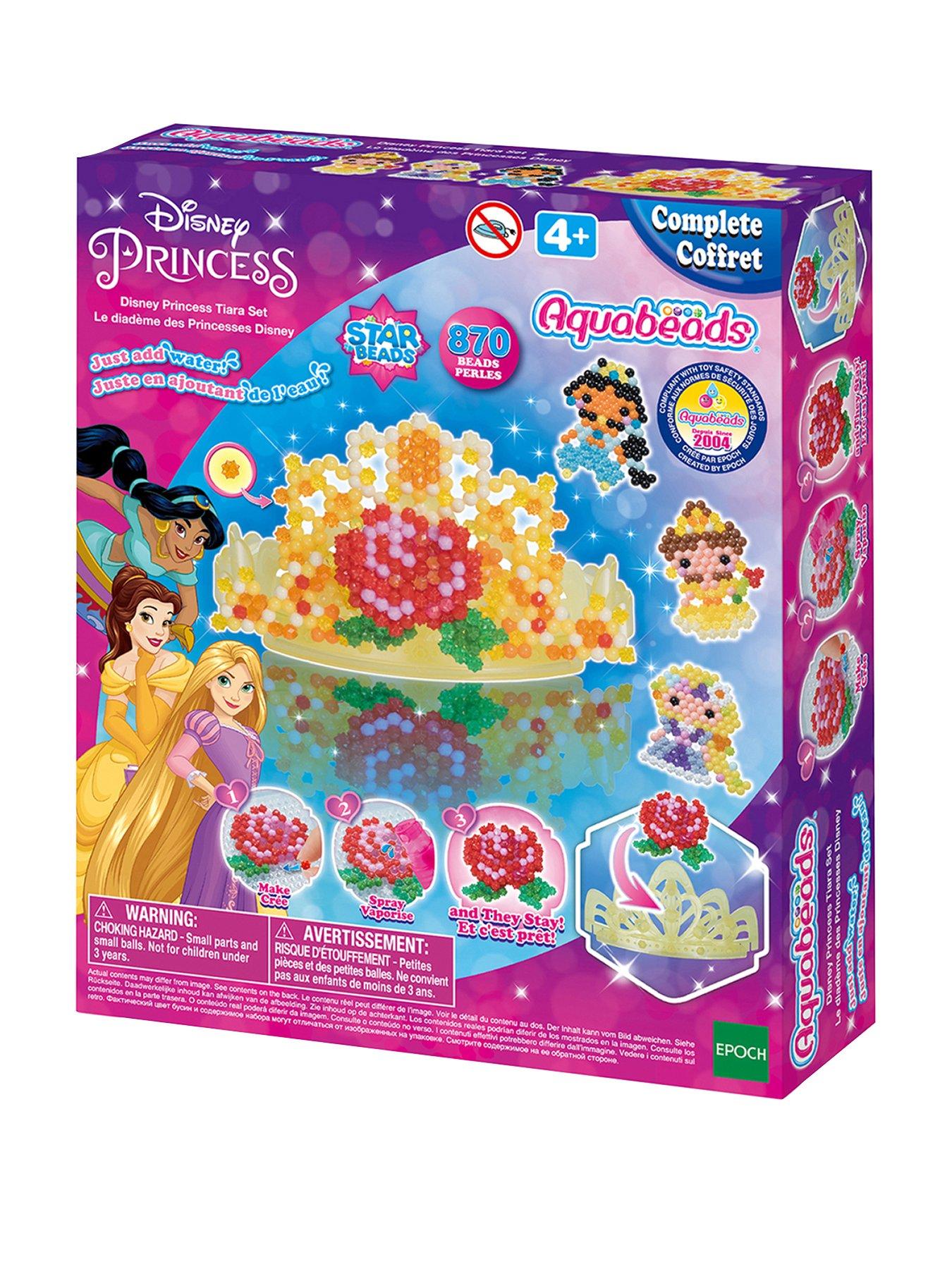 Aqua Beads Disney Princess Tiara Set | littlewoods.com