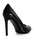  image of dune-london-capella-peep-toe-patent-court-shoe--black