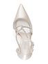  image of dune-london-committed-bridal-diamanteacute-cross-strap-wedding-shoes-ivory