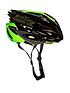  image of awe-awespeed-in-mould-adult-mens-road-cycling-helmet-58-61cm-blackgreencarbon