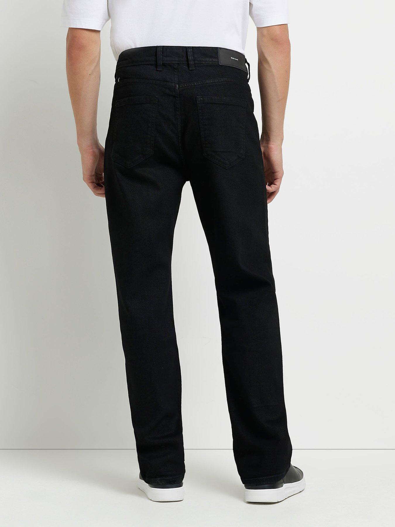 stillFront image of river-island-baggy-cactus-jeans-black