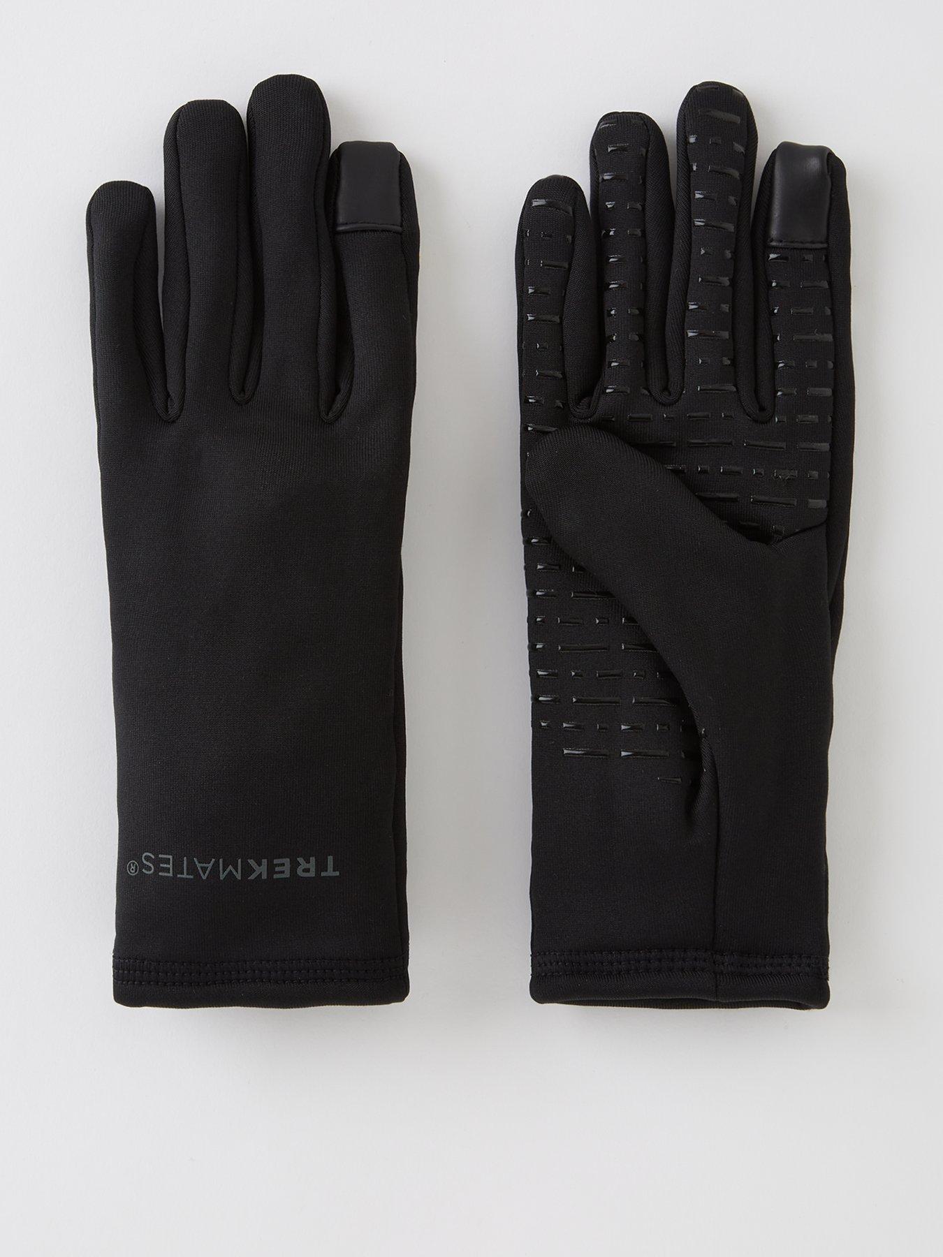 Image 1 of 3 of Trekmates Ogwen Stretch Grip Gloves - Black