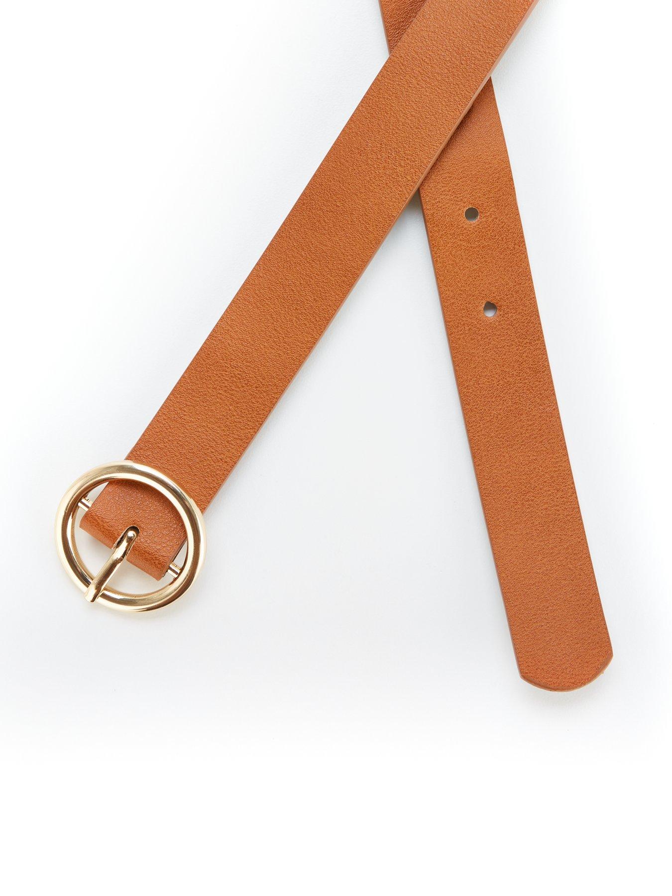  image of pieces-bonnanbspjeans-belt-tan