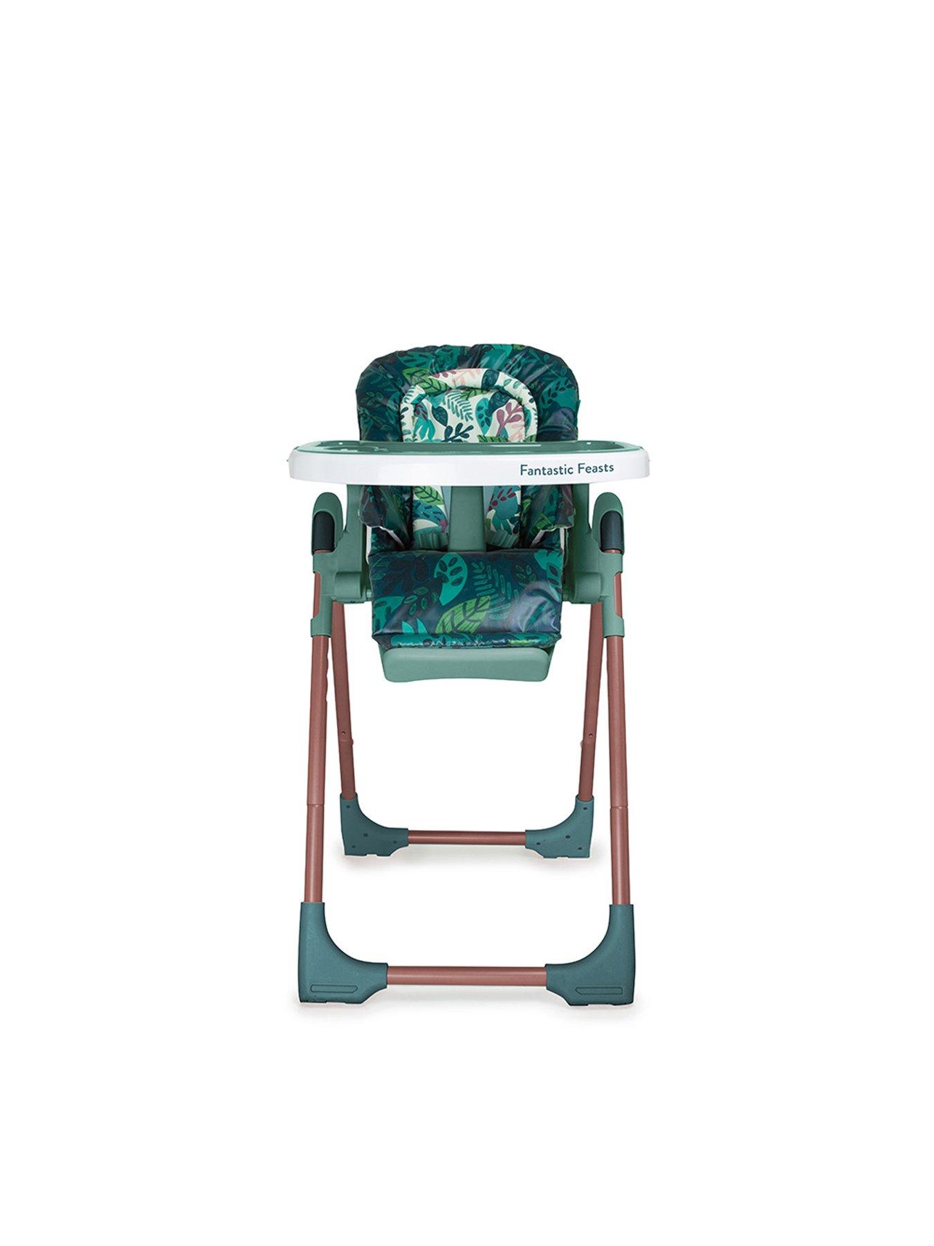 Cosatto Noodle 0+ Highchair, with Newborn Recline (Birth-15kg) - Midnight Jungle