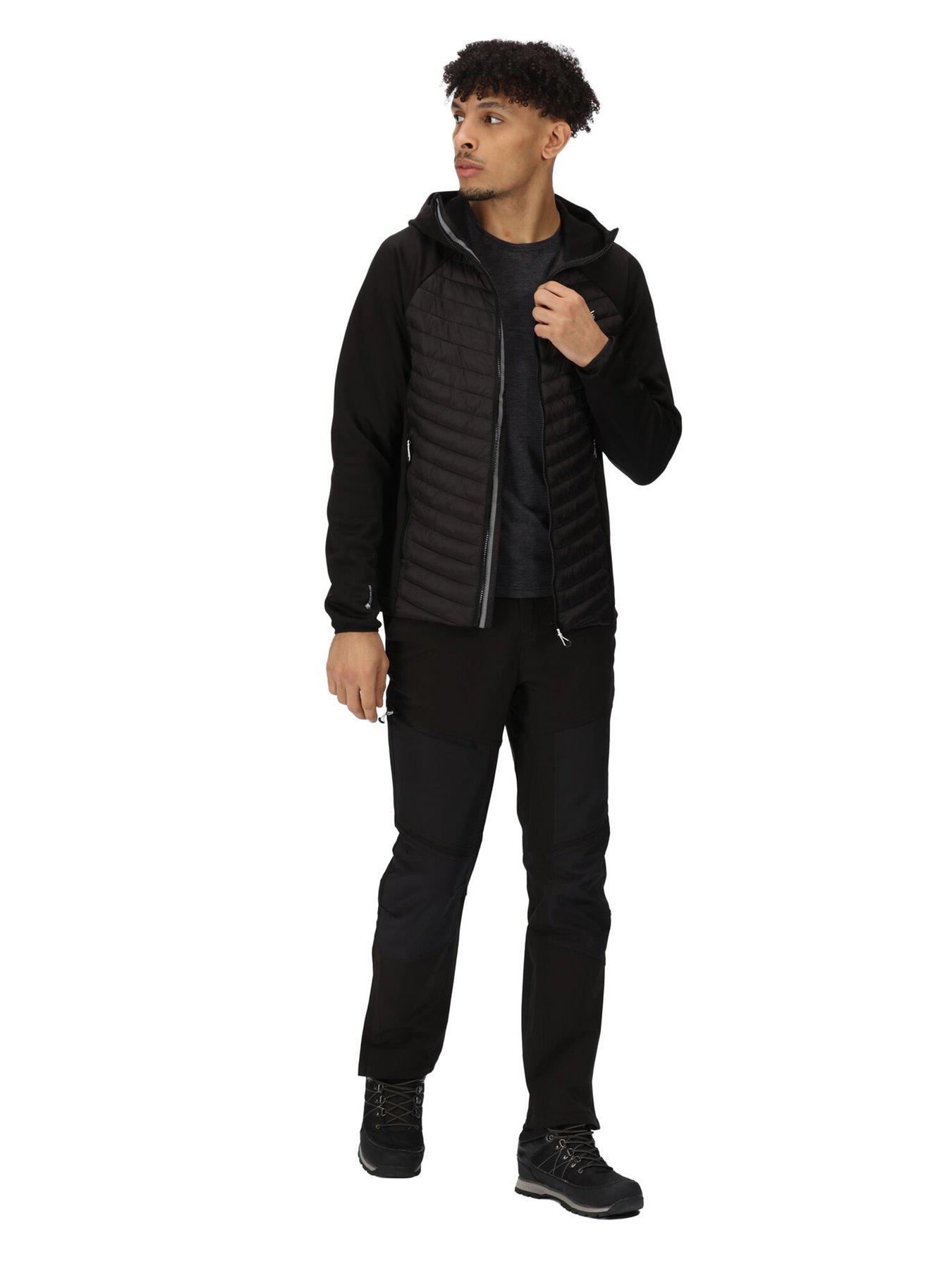  image of regatta-andreson-vii-hybrid-quilted-jacket-black