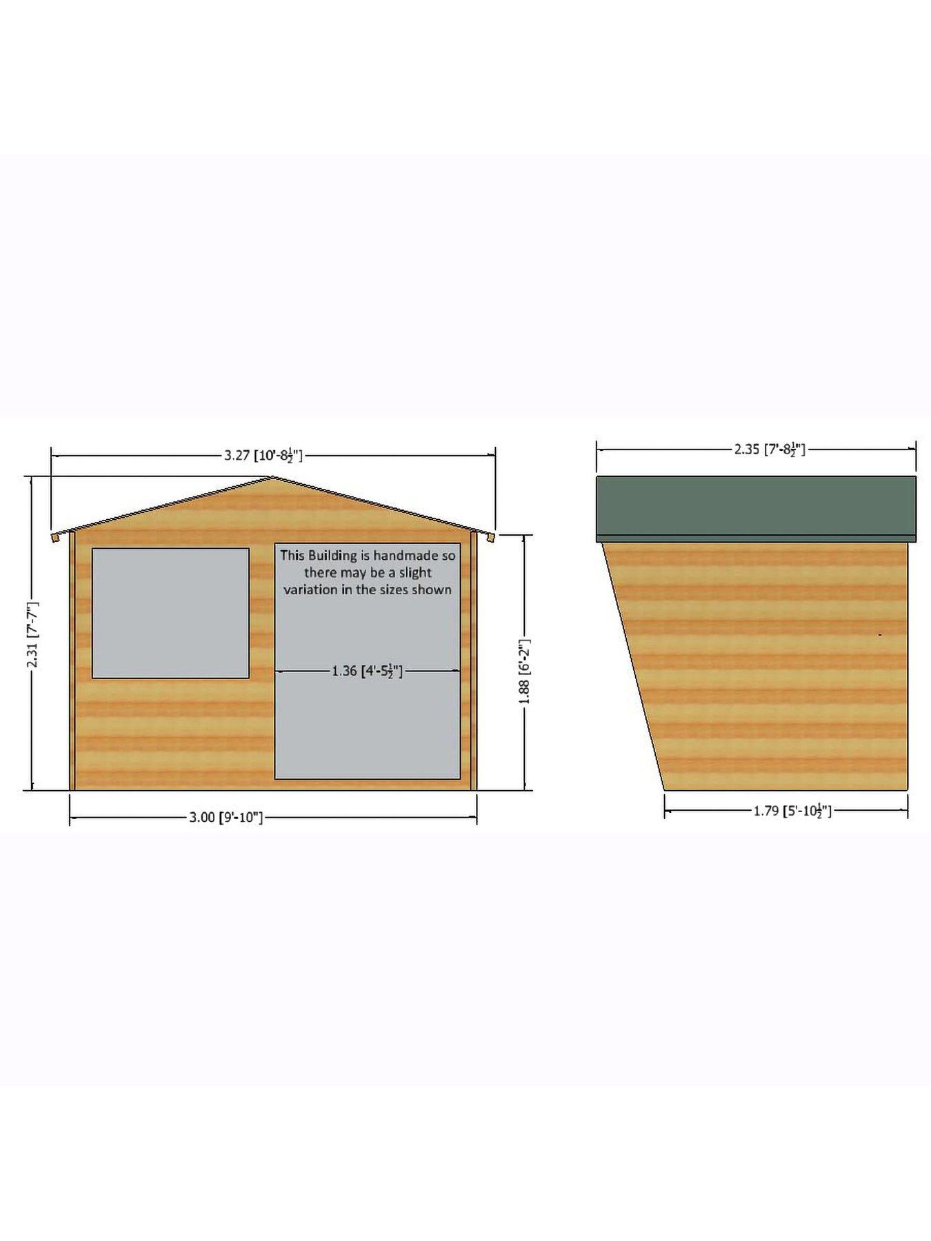  image of shire-sandringham-10x6ft-summerhouse