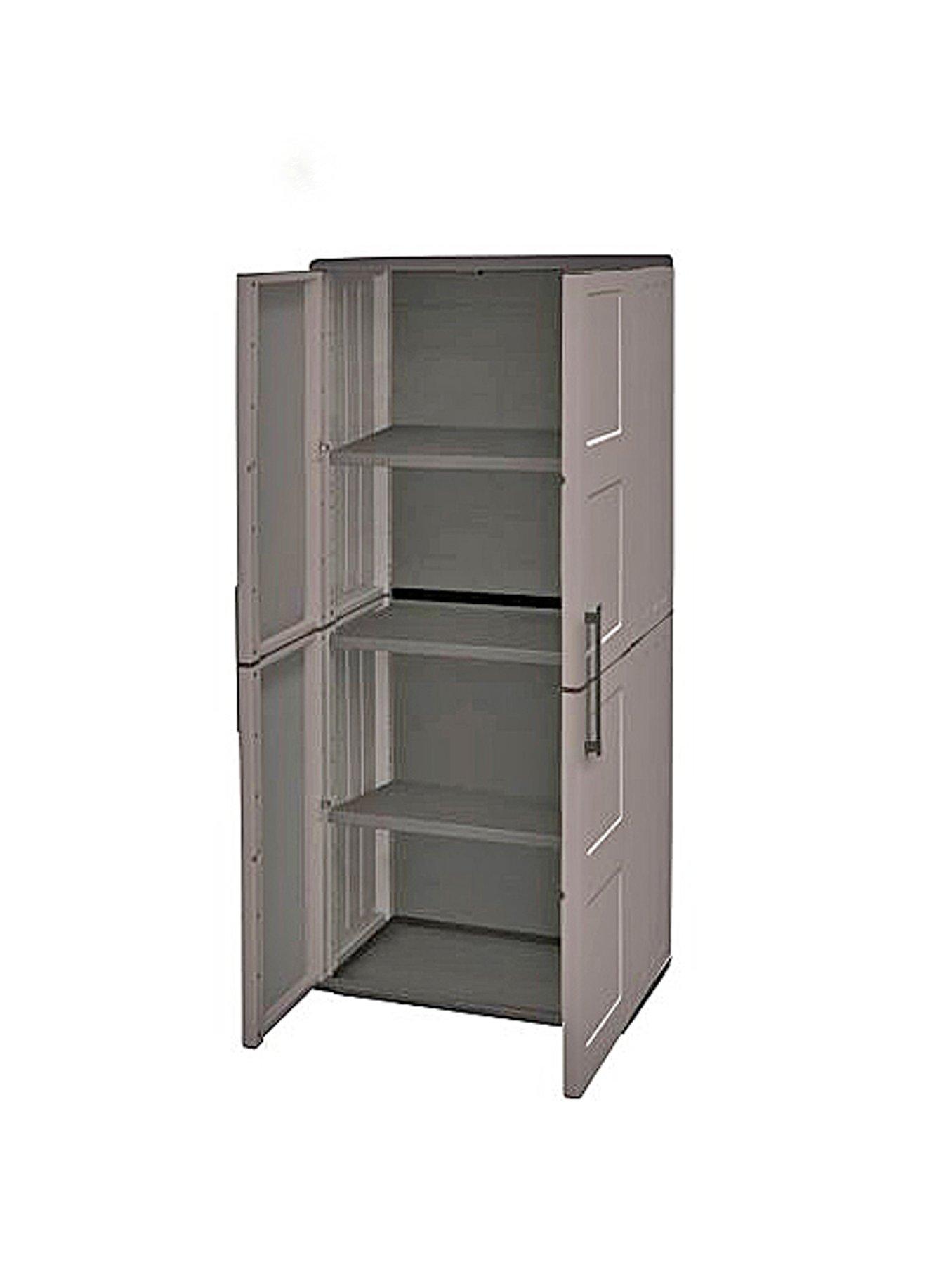 Shire Large Storage Cupboard with Shelves