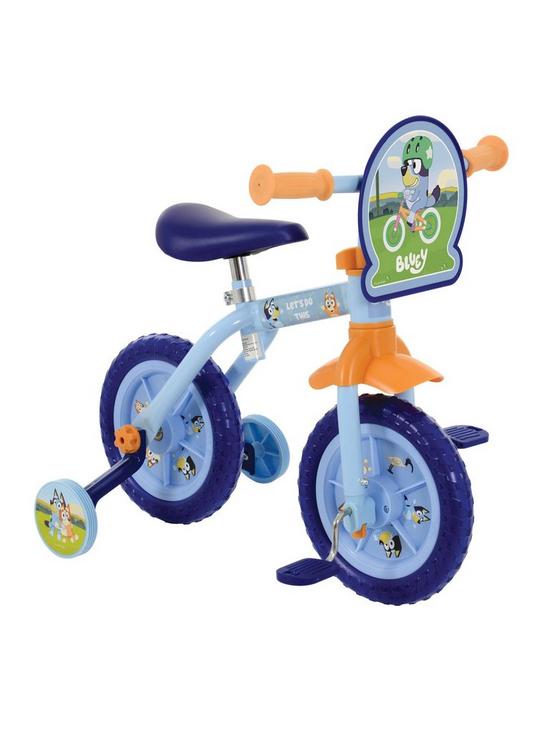 back image of bluey-2-in-1-10-bike