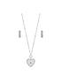  image of mood-silver-crystal-celestial-heart-charm-pendant-and-earring-set