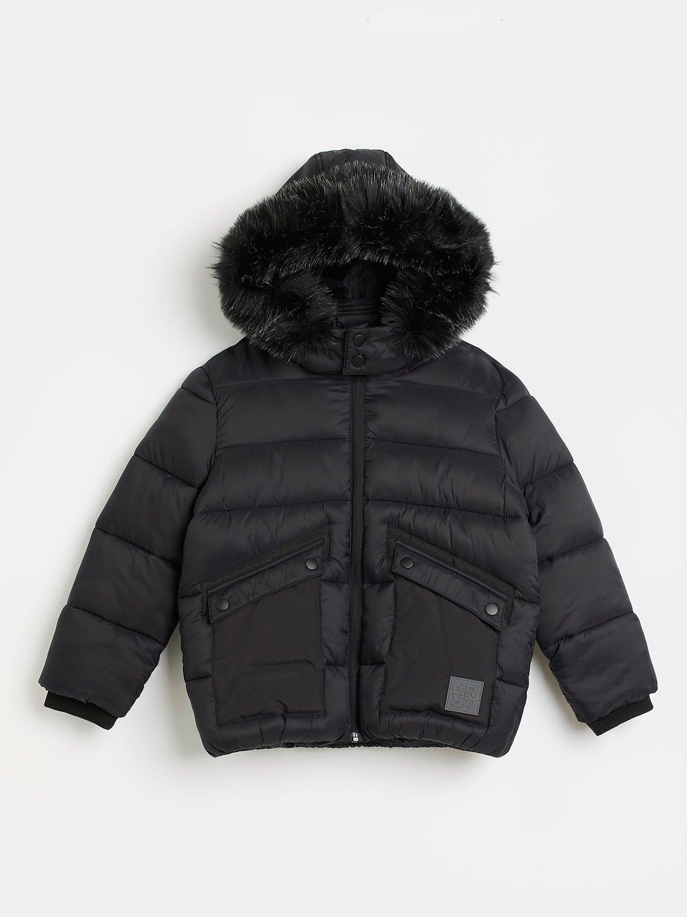 River island coats for boys on sale