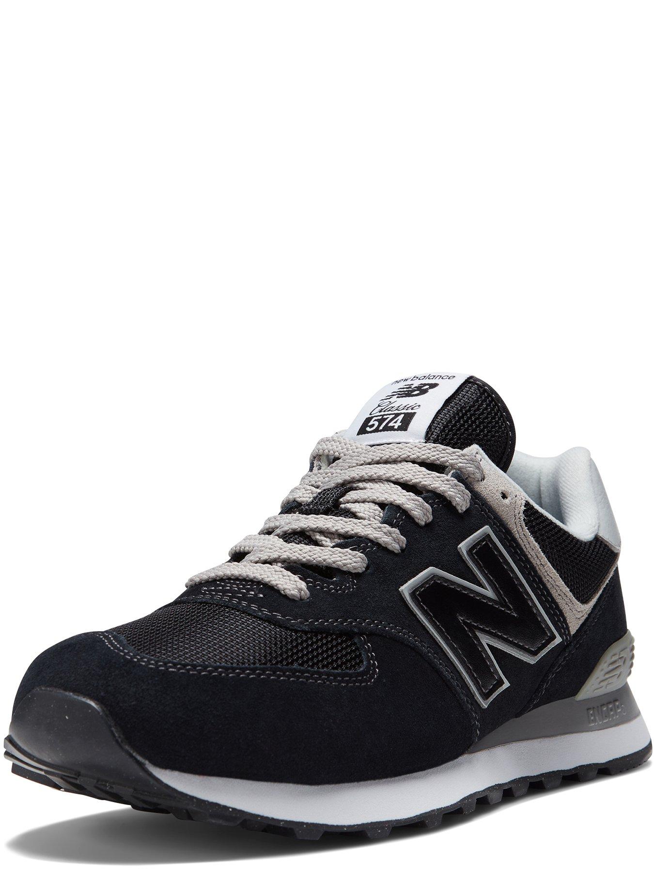 Mens 574 Trainers Black