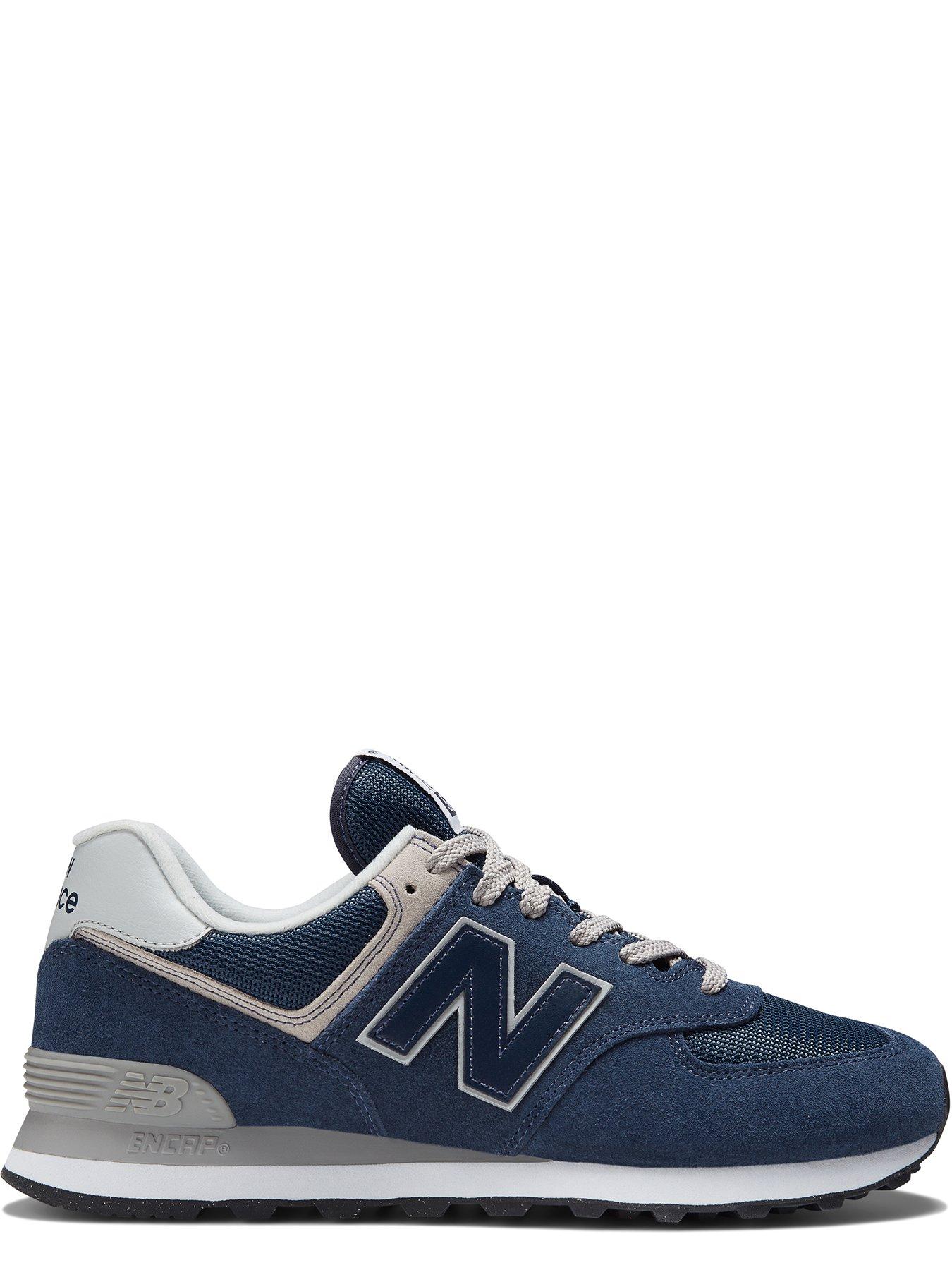 New Balance Mens 574 Trainers Navy Littlewoods