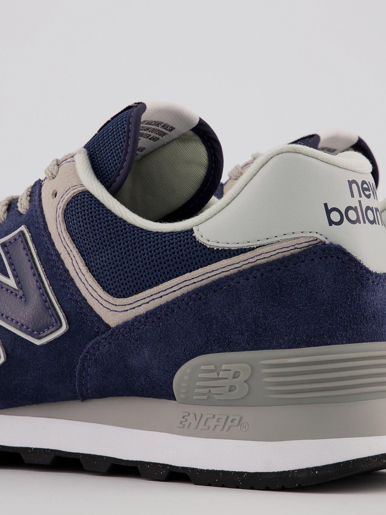 New Balance Mens 574 Trainers Navy Littlewoods