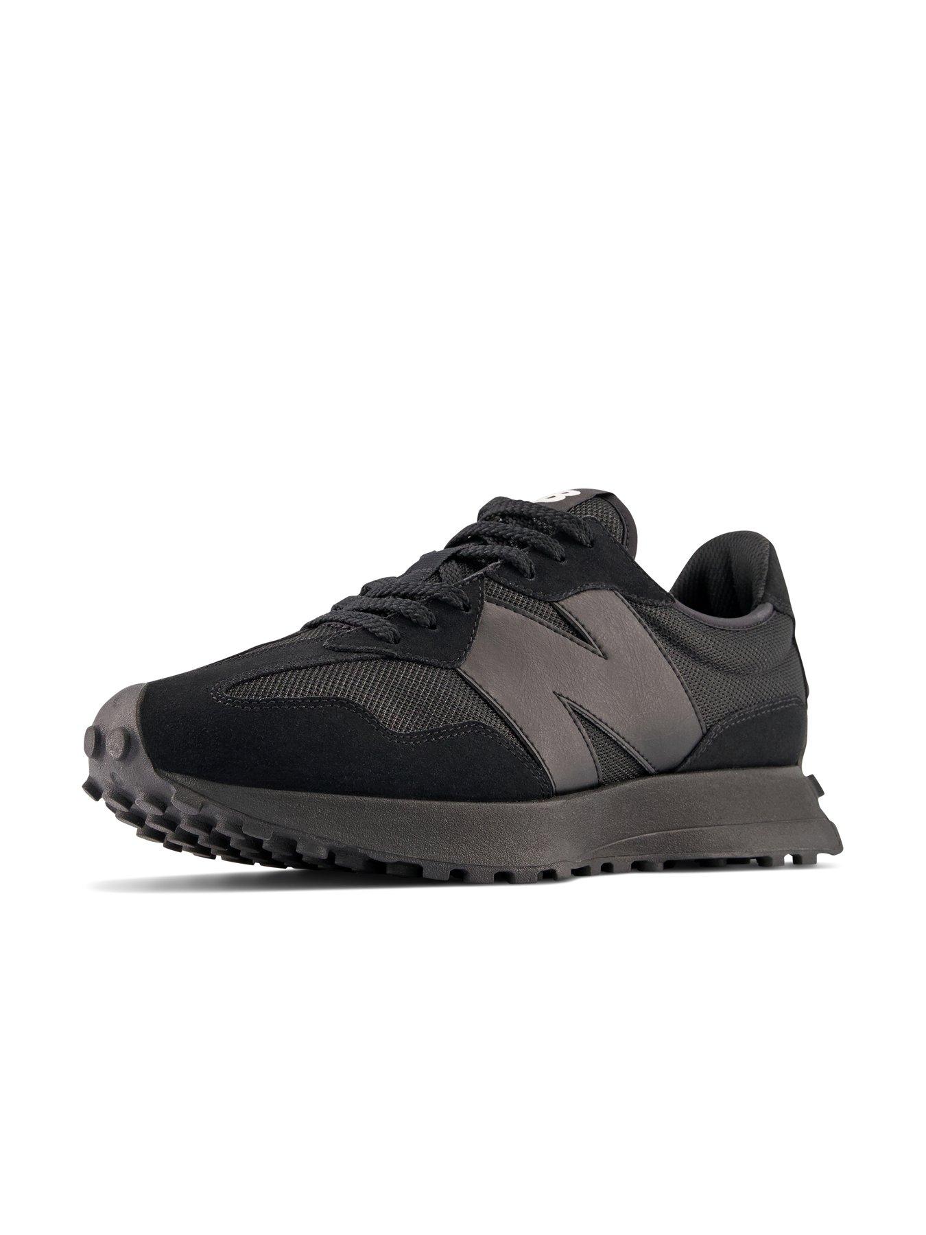 New Balance Mens 327 Trainers Black Littlewoods - Main Image