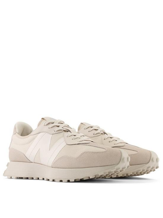 front image of new-balance-327-stealth-off-white