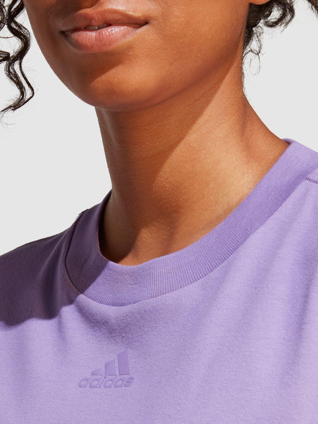 image of adidas-sportswear-dance-bf-tee-violet