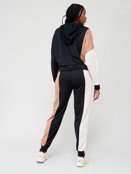 stillFront image of adidas-sportswear-bold-block-tracksuit-black
