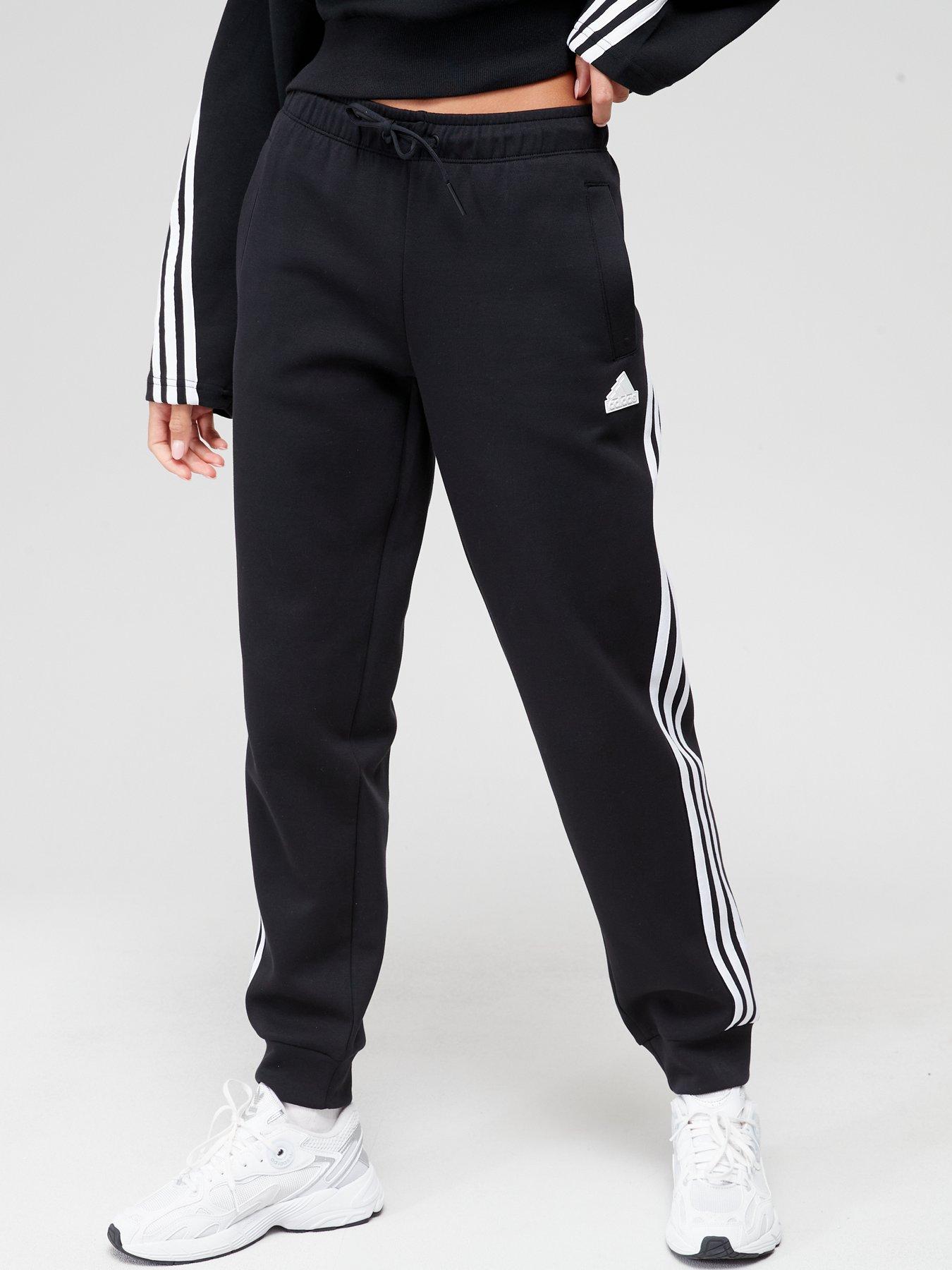 Adidas cuffed tracksuit bottoms deals