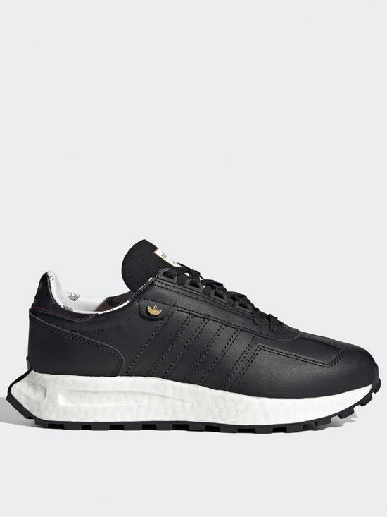 front image of adidas-originals-retropy-e5-black