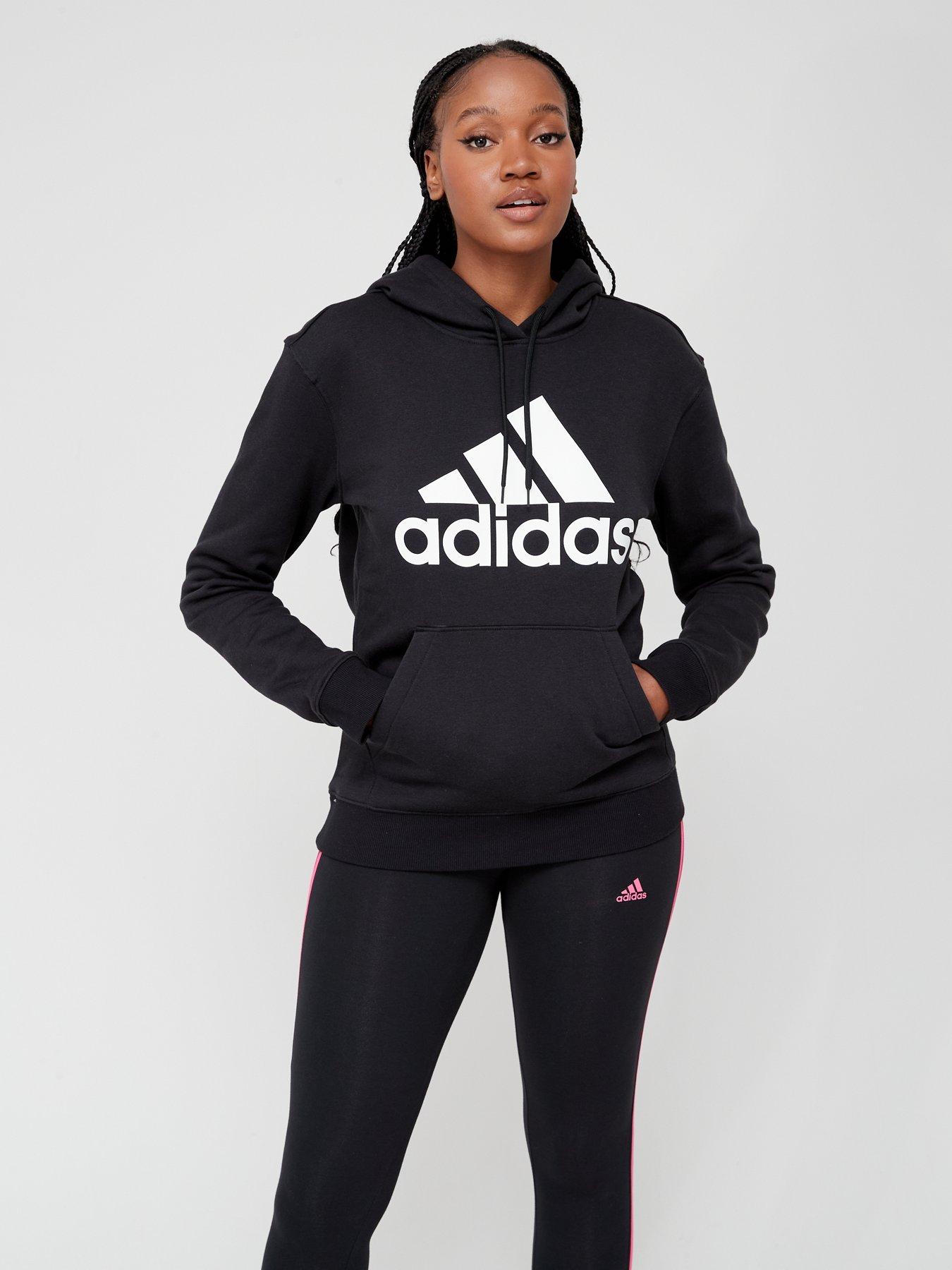 Adidas leggings and store hoodie