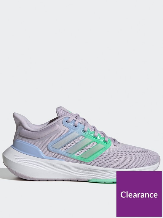 front image of adidas-ultrabounce-light-grey