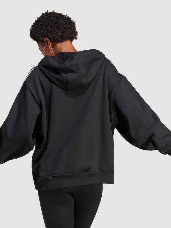 stillFront image of adidas-originals-adicolor-sweatshirt-hoodie-black