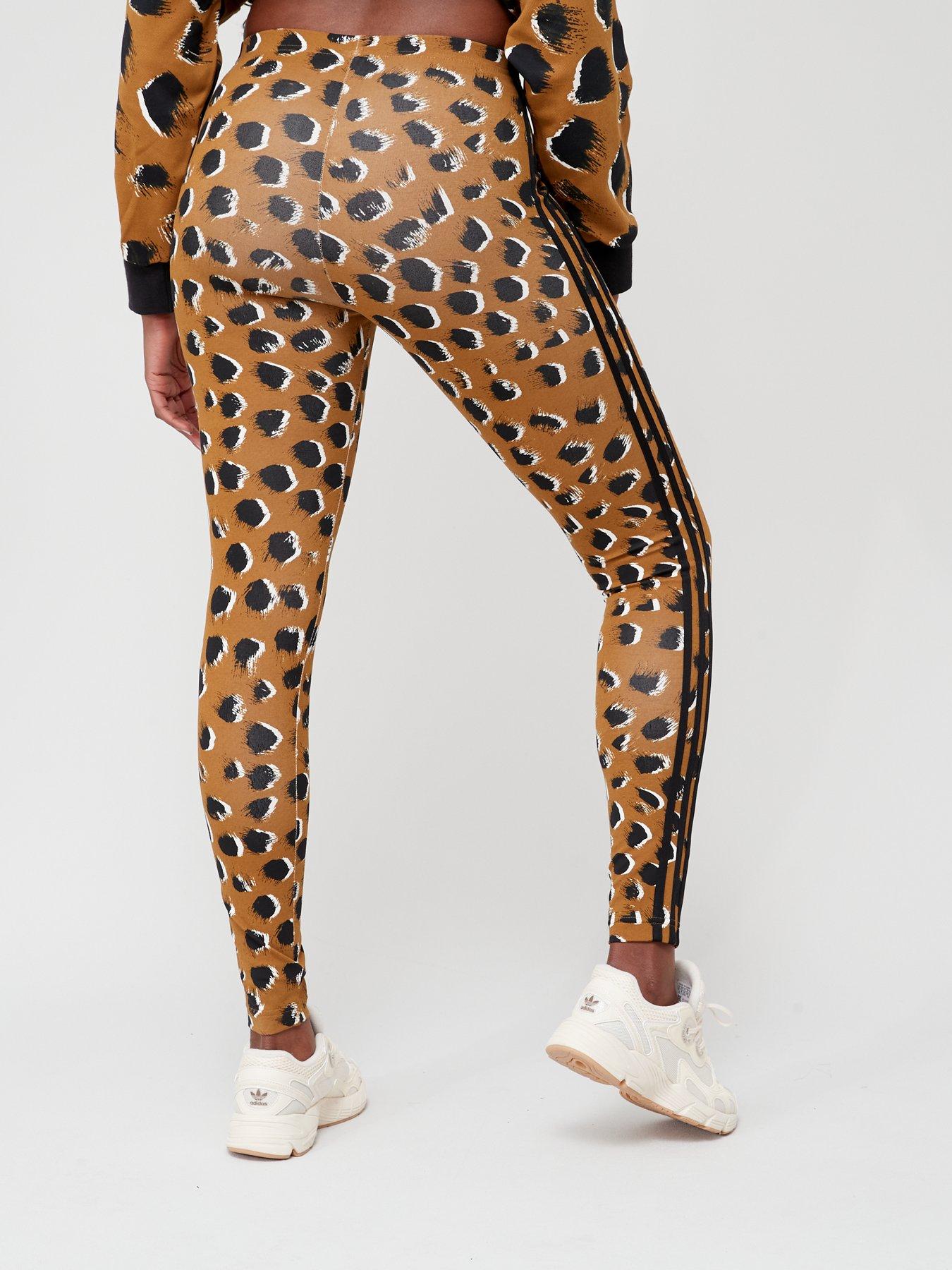 Adidas animal print on sale leggings