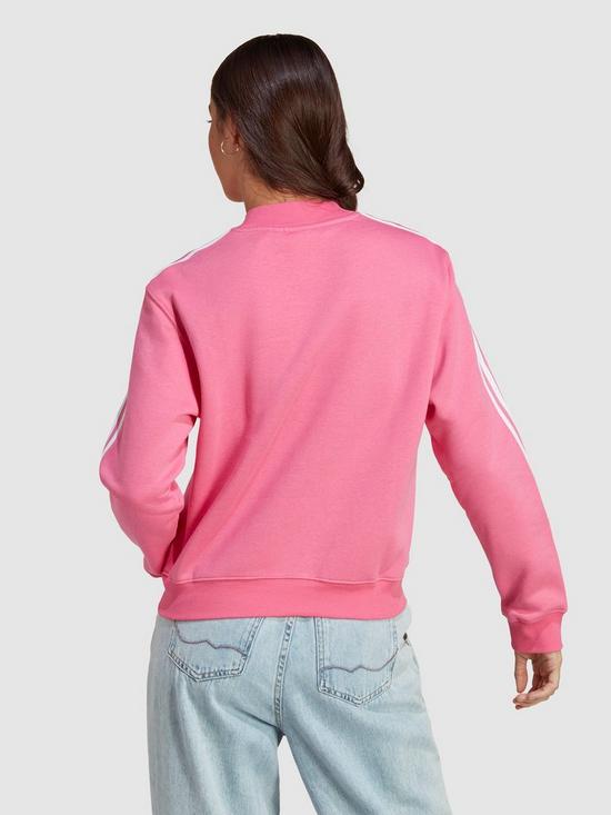 stillFront image of adidas-sportswear-3-stripe-sweat-pink