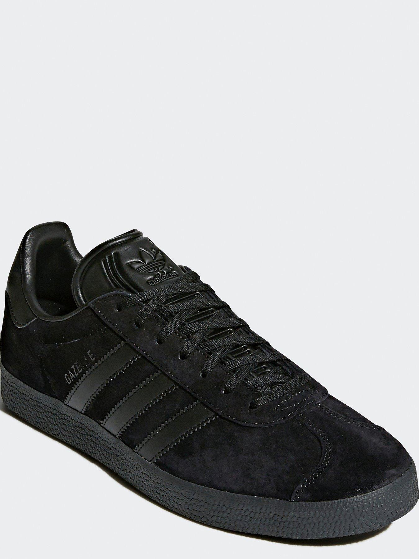 adidas Originals Gazelle Black Black littlewoods