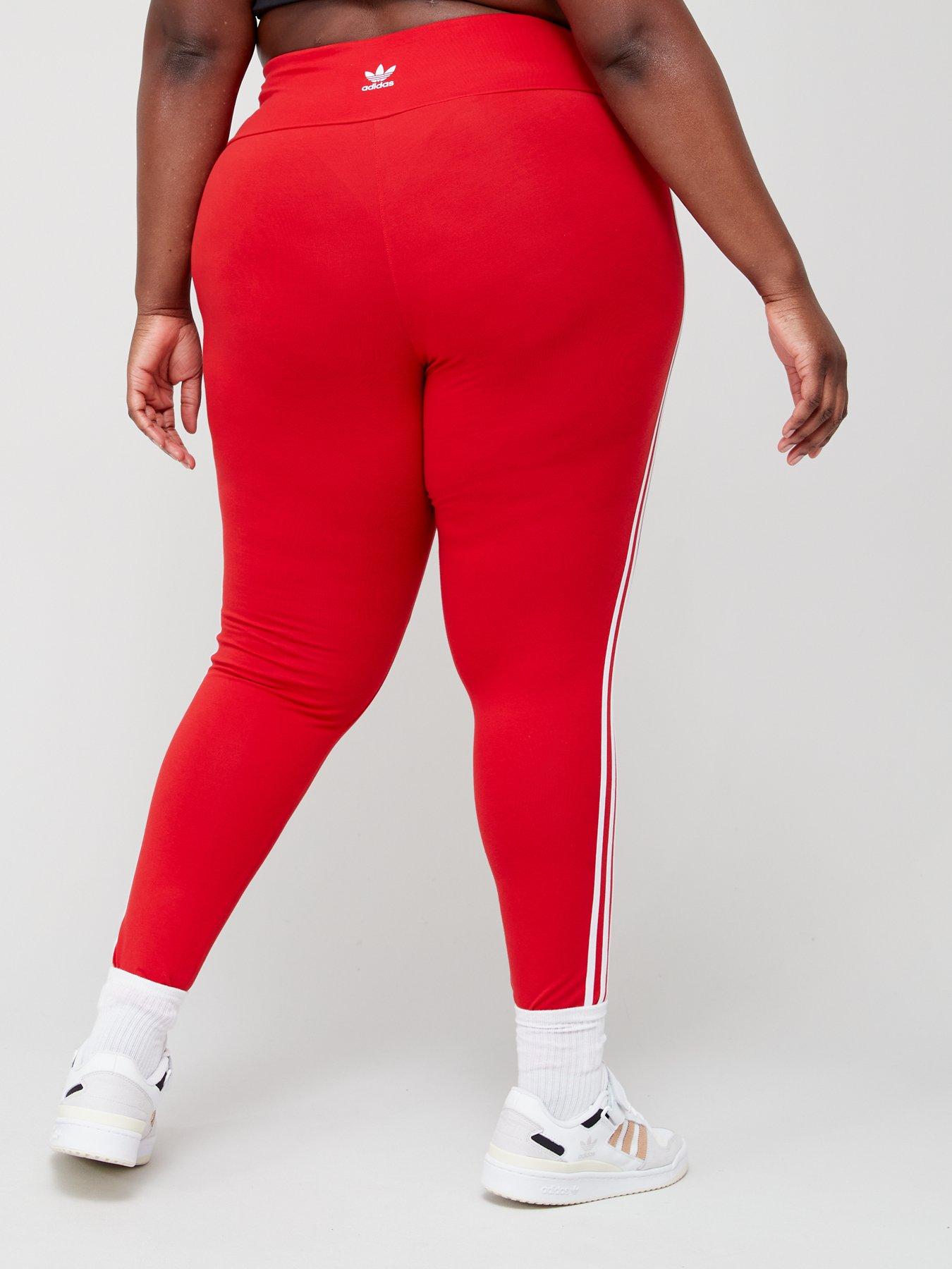 Adicolor Leggings - Plus Size - Red