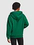  image of adidas-originals-trefoil-adicolor-sweatshirt-hoodie-dark-green